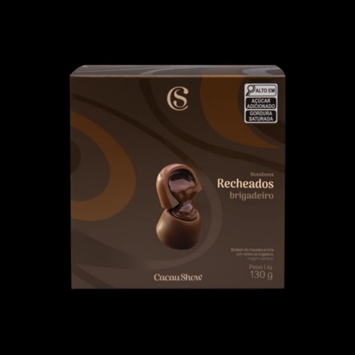 Cubo Com Bombons de Chocolate Ao Leite 130G