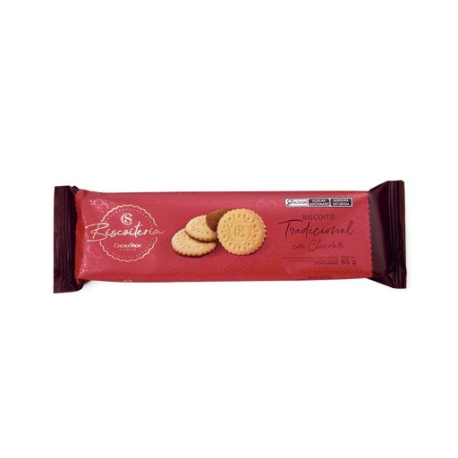 Biscoito Banhado Ao Leite 85G