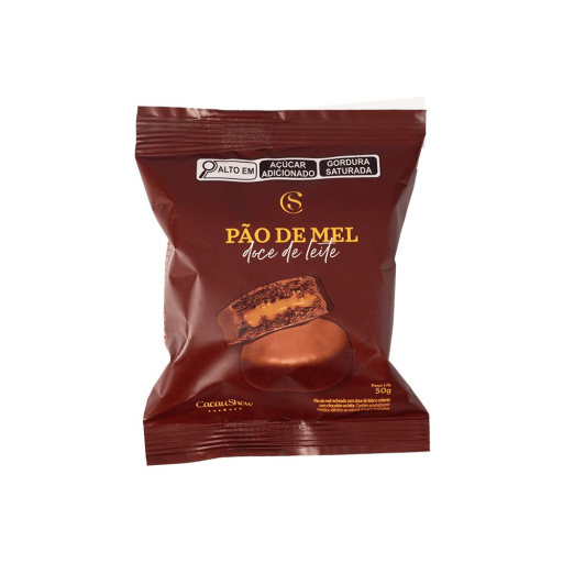 Pão de Mel Doce de Leite 50G