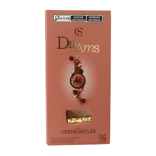 Tablete Dreams Creme Brulee 130G