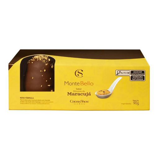 Marshmallow Montebello Mousse de Maracujá 90G