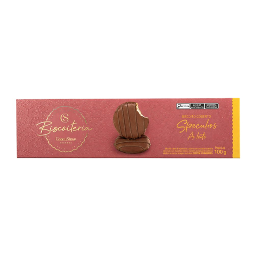 Biscoito Speculoos Coberto 100G