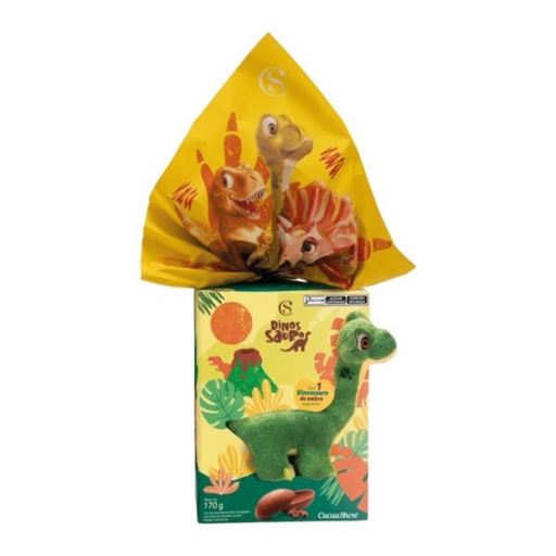 Ovo de Páscoa Pelúcia de Ombro Dylan Com Imã 170G