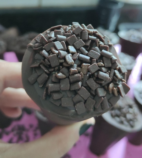 Cone Trufado de Brigadeiro Gourmet