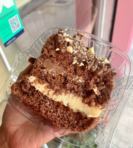 Super Fatia de Diamante Negro Com Laka