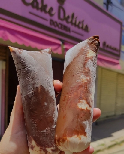Sacolé de Ninho Com Nutella