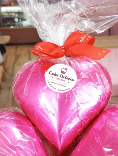 Coração de Chocolate Trufado