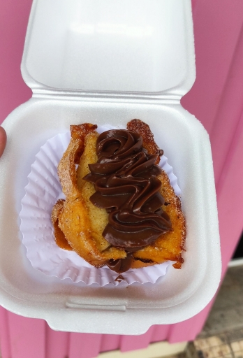 Rabanada Recheada de Brigadeiro