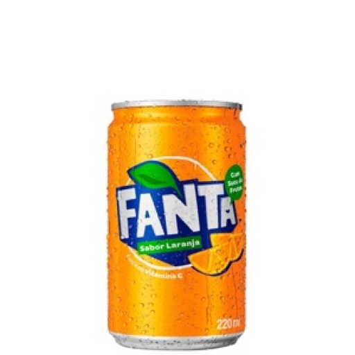 Fanta Laranja Lata 220ML