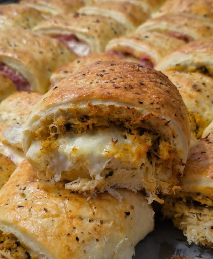 Salgado Assado Frango Com Catupiry