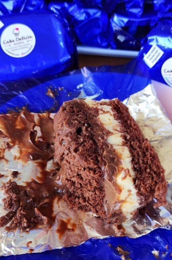 2X Bolo Gelado de Ninho C/ Brigadeiro Por R$14,99
