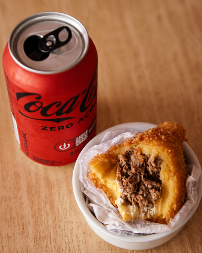 Coxinha de Costela Com Cream Cheese