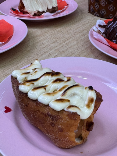 Rabanada de Banana Nevada