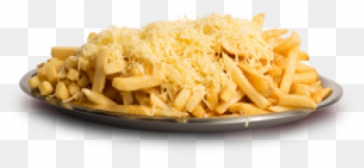 Fritas Com Queijo e Bacon