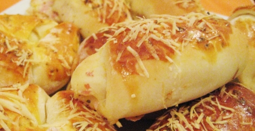 Enroladinho Assado de Frango