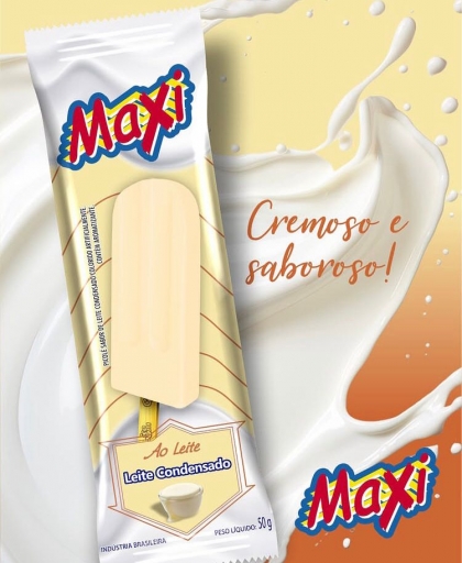 Picolé de Leite Condensado