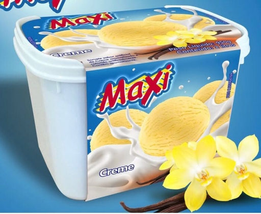 Sorvete Creme - 1,5 Litro