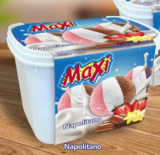 Sorvete Napolitano - 1,5 Litro