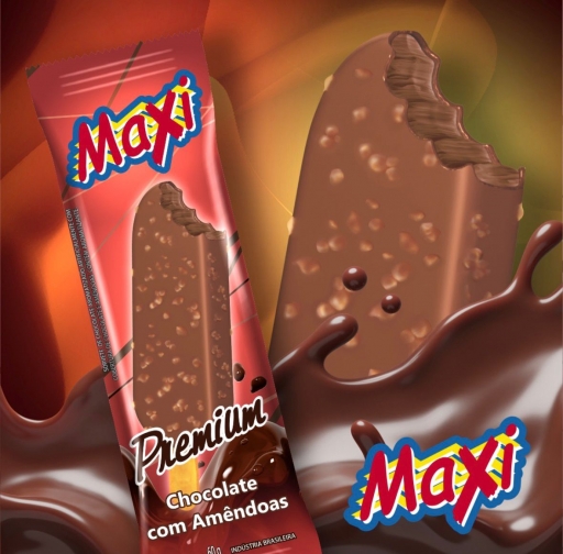 Picolé Chocolate Com Avelã