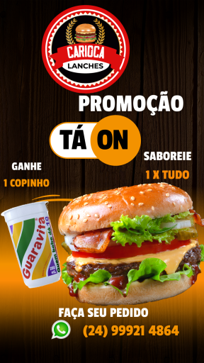 Promo - X Tudo + Copinho de Suco