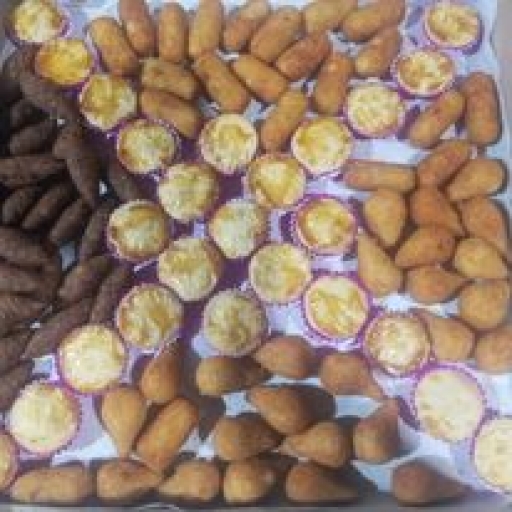 Salgadinhos Fritos - 100 Unid  { Escolha Os Sabores }