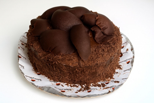 Torta Grande (Inteira) Preta Pretinha