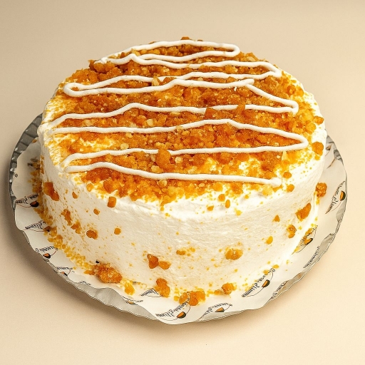 Torta Grande (Inteira) Macadâmia Crocante