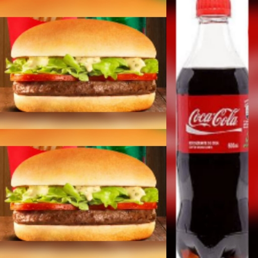 2 X Tudo + 1 Coca-Cola 600ML