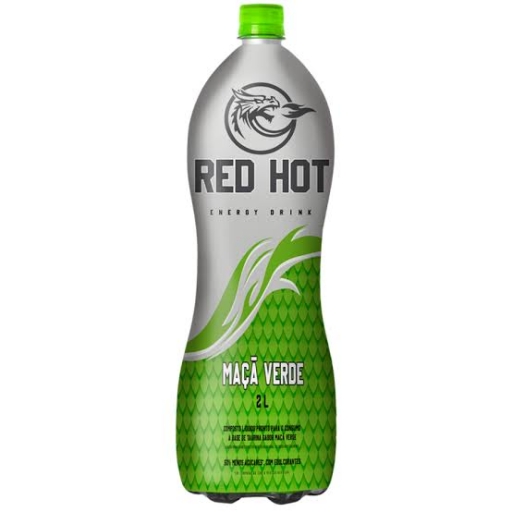 Energético Red-Hot Maçã Verde 2L