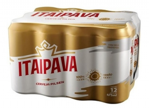 Itaipava Mega Latão 550ML - Pack C/12 Unid.
