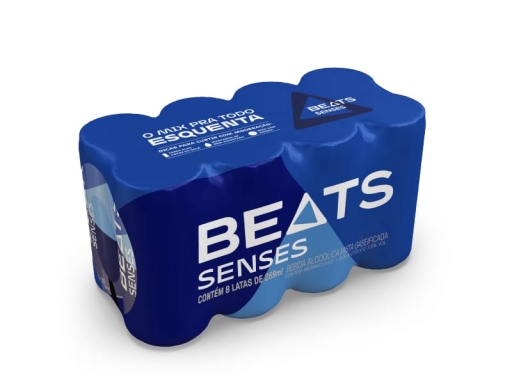 Skol Beats Senses Lata 269ML - Pack C/8 Unid.
