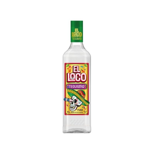 Tequila El Loco Plata 1L