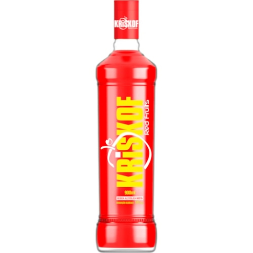 Vodka Kriskof Frutas Vermelhas 900ML