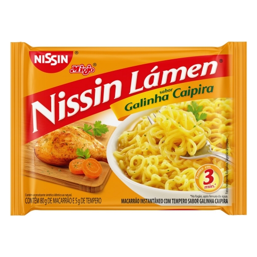 Miojo Nissin - Galinha Caipira