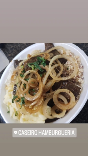 Isca de Figado Acebolado