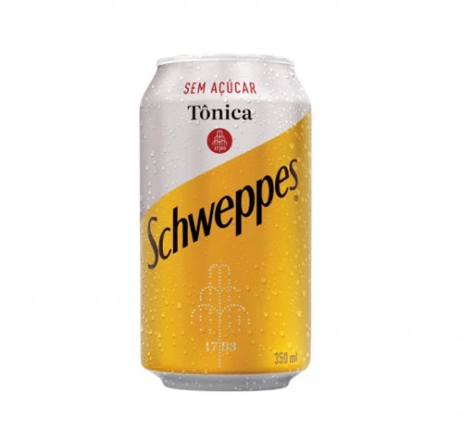 Schweppes Tônica S/ Açucar Lata - 350ML