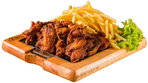 Frango Á Passarinho C/ Fritas