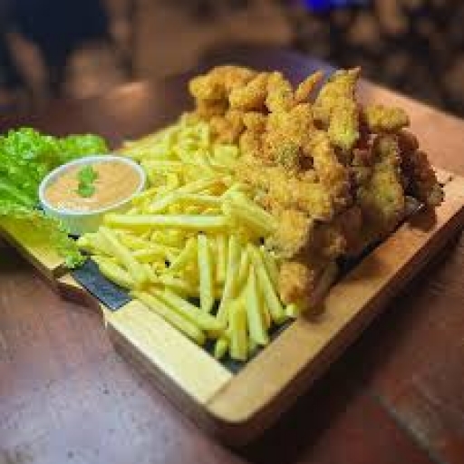 Isca de Frango C/ Fritas