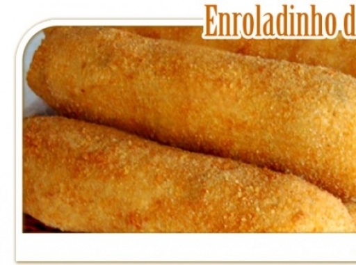 Enroladinho de Presunto e Queijo
