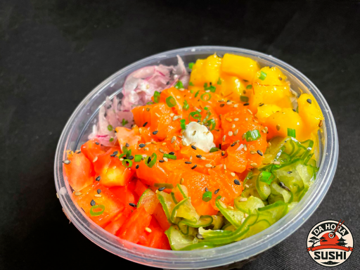 Mini Poke (Salmão Cru Ou Maçaricado)