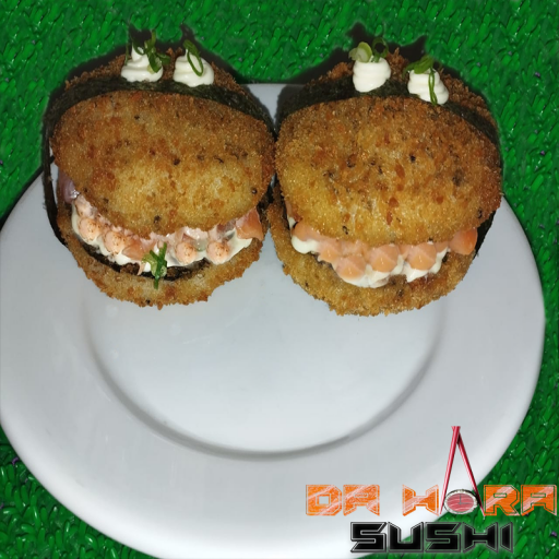 Dupla Sushi Burguer - Hot Salmão