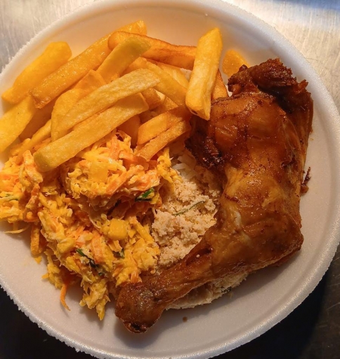 Mini Almoço Frango Frito