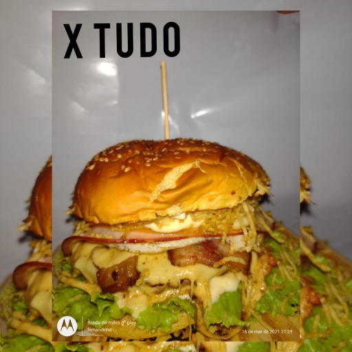 * X - Tudo Burguer Por R$18,99