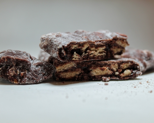 Palha Italiana de Chocolate