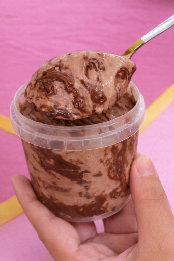 Sorvete Artesanal de Nutella