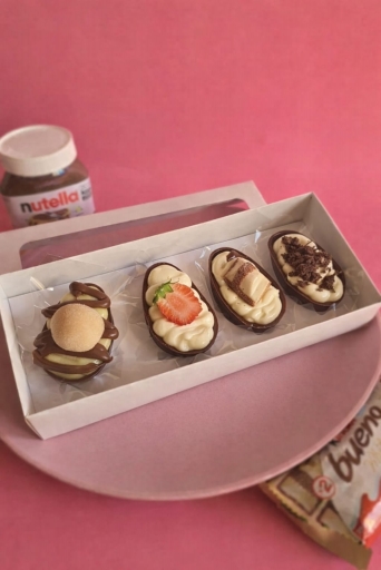 Caixinha Com 4 Mini Ovos