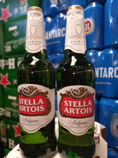 Stella Artois Garrafa de 550 ML