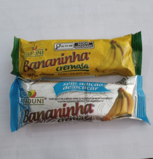 Doce Bananinha Cremosa Comum e Zero