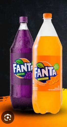 Fanta Laranja e Uva 2 L