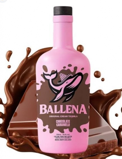 Licor Ballena  Chocolate e Caramelo